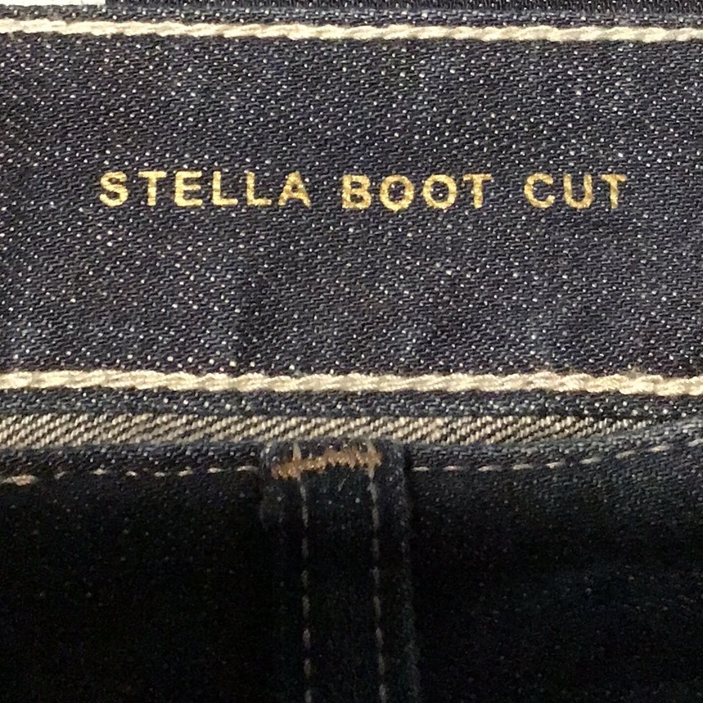 sac302 ❤️Express Stella Boot Cut Low Rise Size 10 w/ 28" Inseam Jeans - Picture 3 of 8
